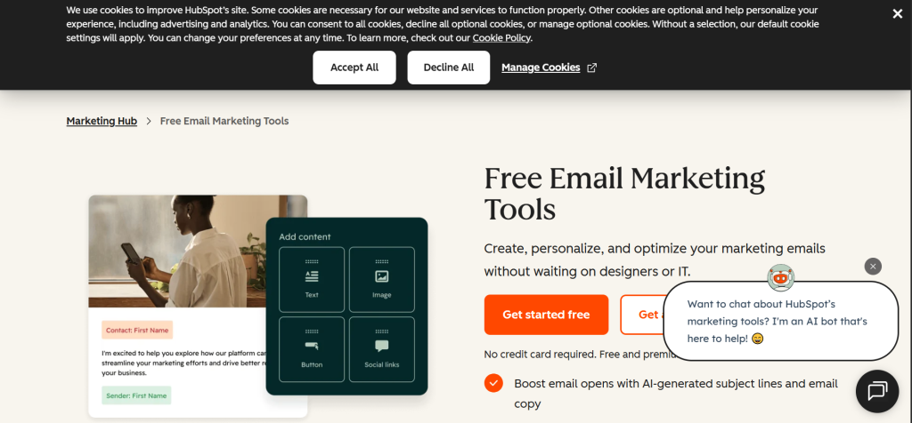 Hubspot Email Marketing