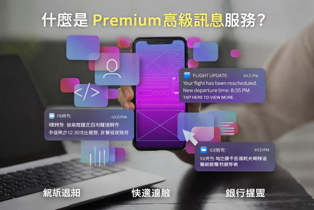 什麼是 Premium 高級訊息服務？