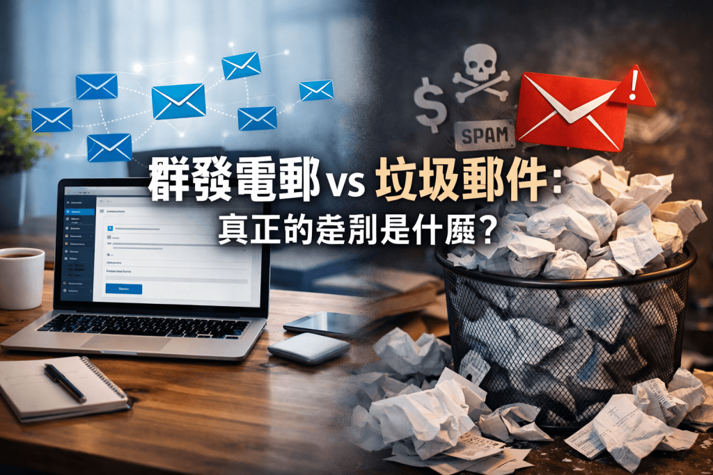 群發電郵 vs 垃圾郵件：真正的差別是什麼？