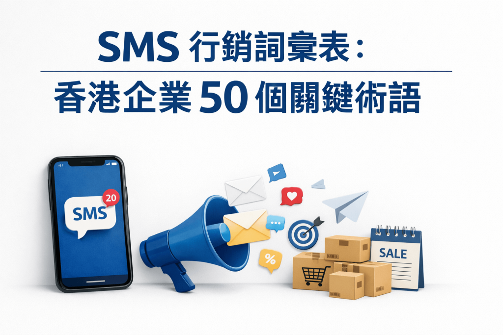SMS 行銷詞彙表：香港企業 50 個關鍵術語