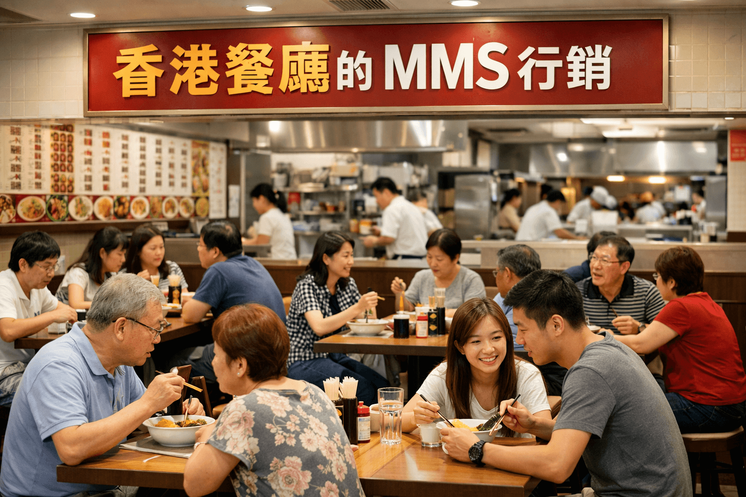 香港餐廳的 MMS 行銷