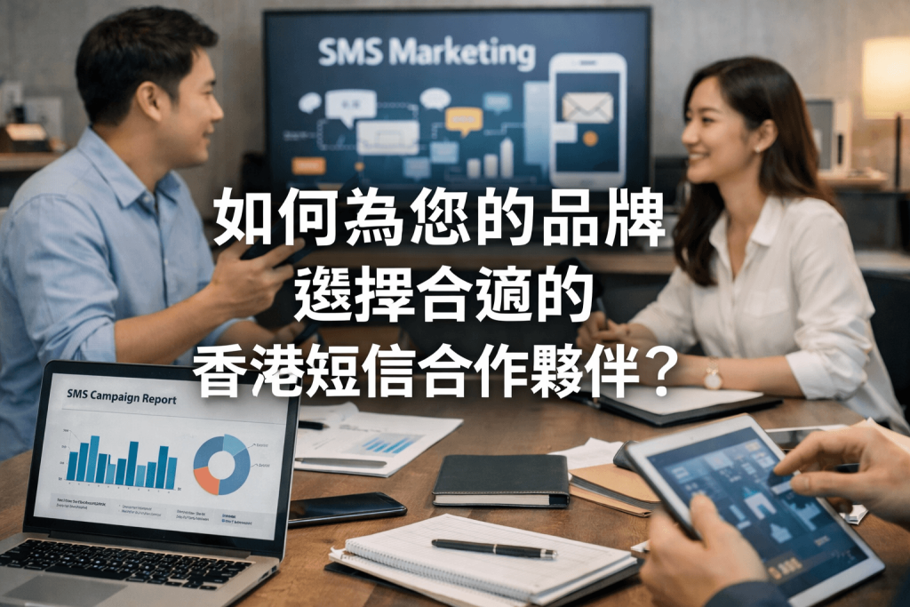 如何為您的品牌選擇合適的 香港短信 (Hong Kong SMS) 合作夥伴？